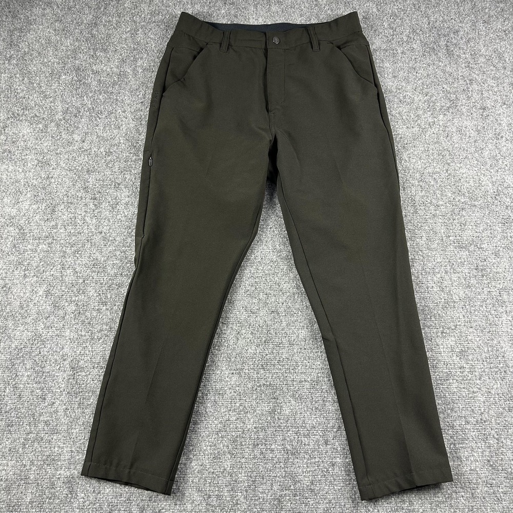 BYLT Everyday Pant 2.0 Pants Mens 33x27 Black Chino Stretch Tapered Casual